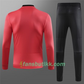 Real Madrid Trenings Collegegenser Set Rød 2018-2019